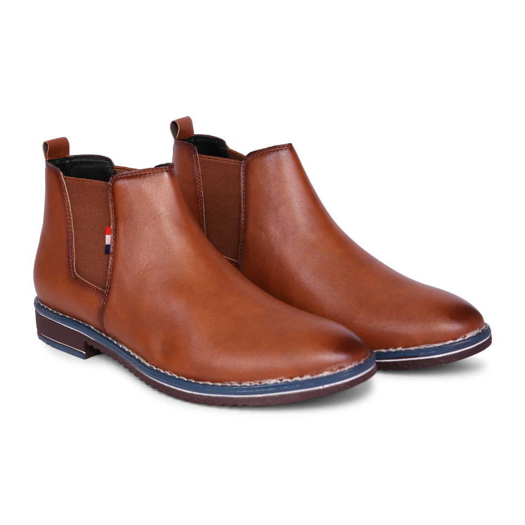 The Pali Chestnut Brown Vegan Chelsea Boots