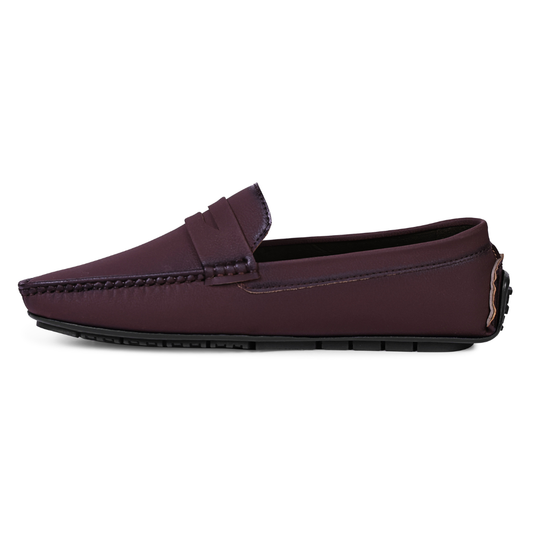 Soho Wine Penny Loafers