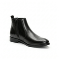 The Colaba Black Square Chelsea Boots