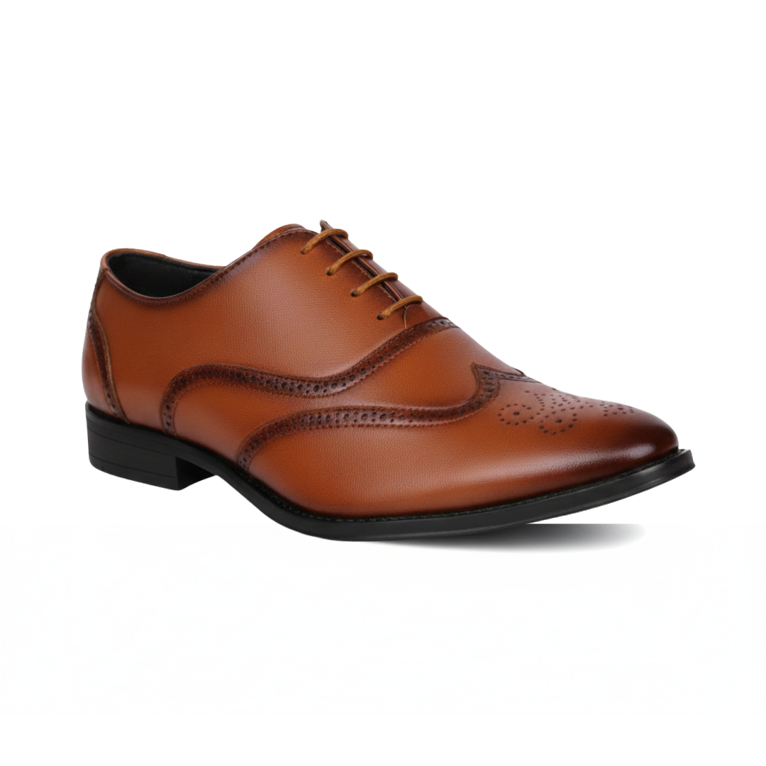 Brown Brogue Formal Shoes