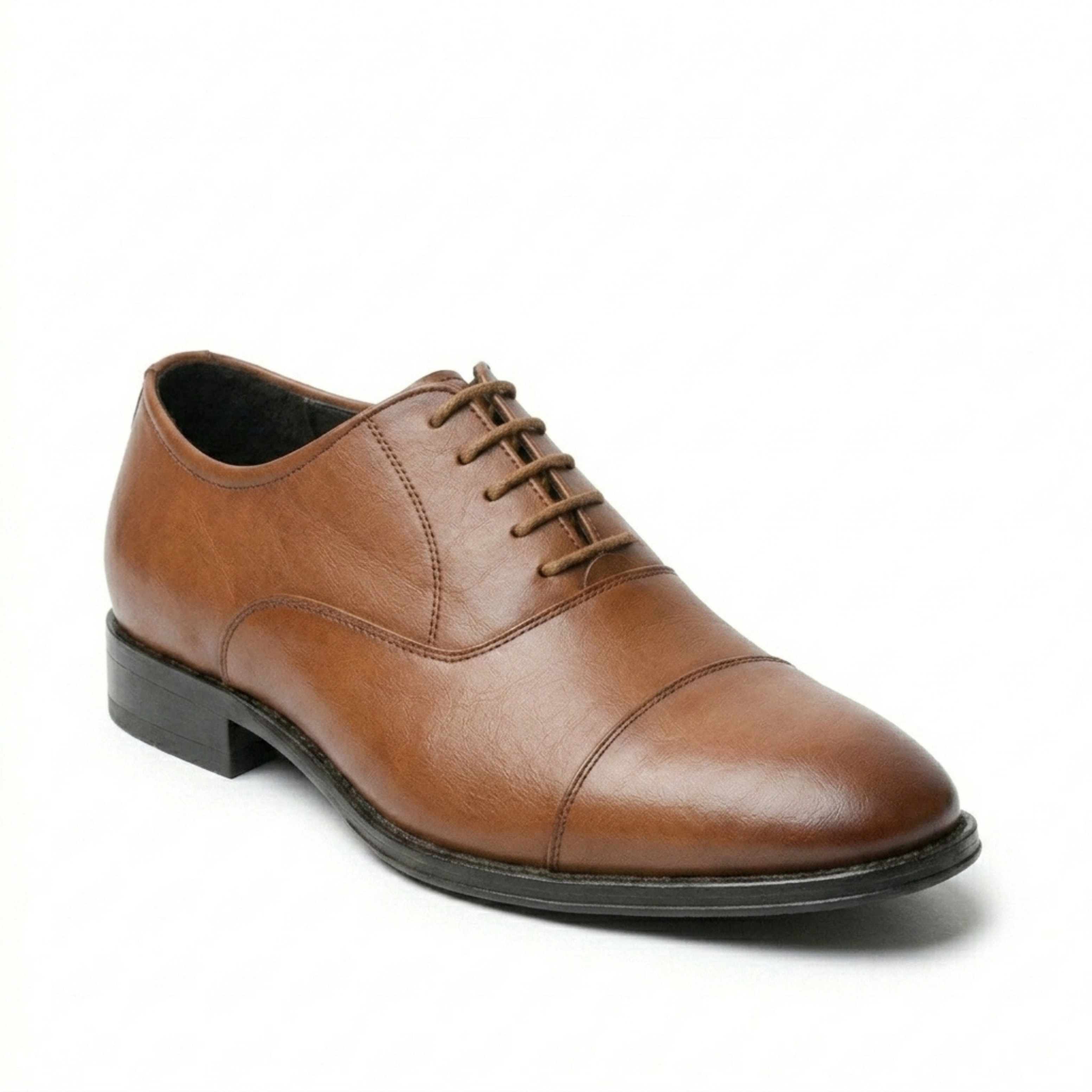 The Lodhi Tan Oxford Formal Shoes
