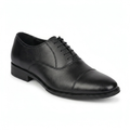 The Raisina  Black Oxford Formal Shoes