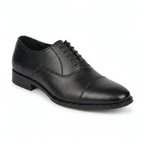 The Raisina  Black Oxford Formal Shoes