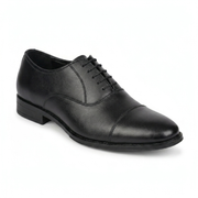 The Raisina  Black Oxford Formal Shoes