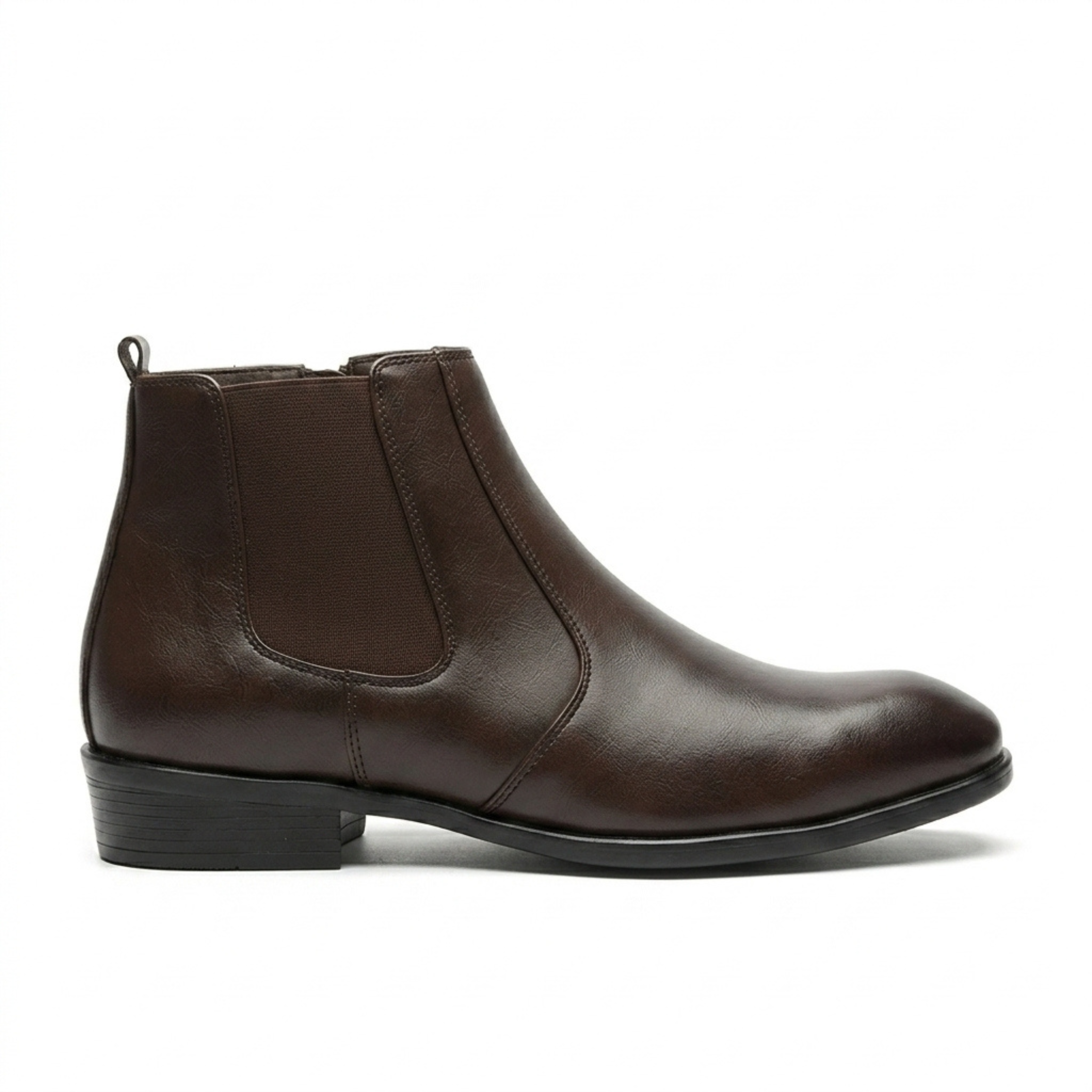 The Kala Ghoda Tan Square Chelsea Boots
