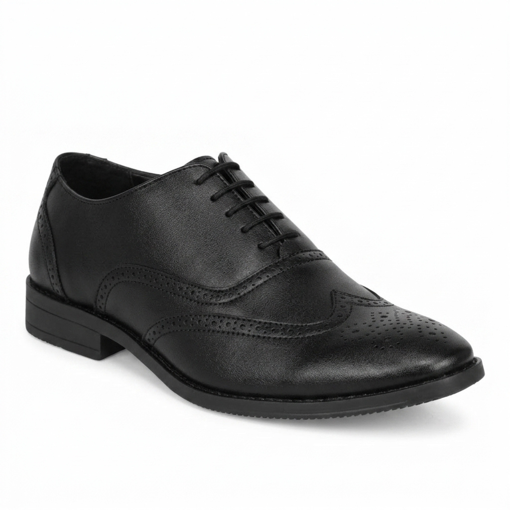 The Connaught Midnight Brogue Formal Shoes