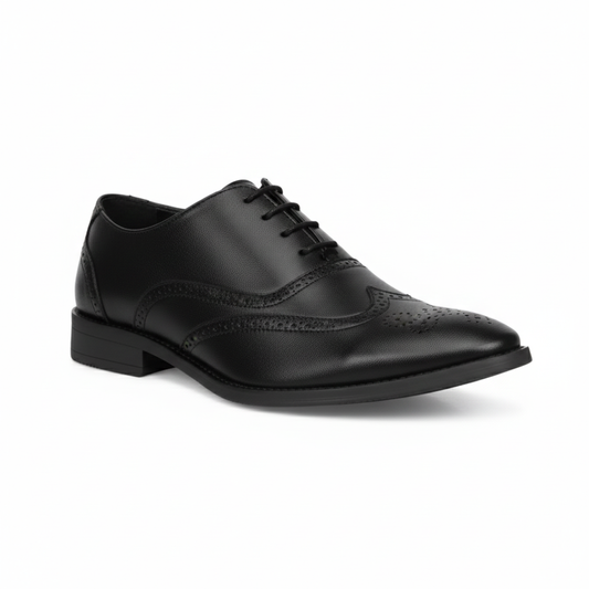 Black Brogue Formal Shoe