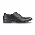 The Raisina  Black Oxford Formal Shoes