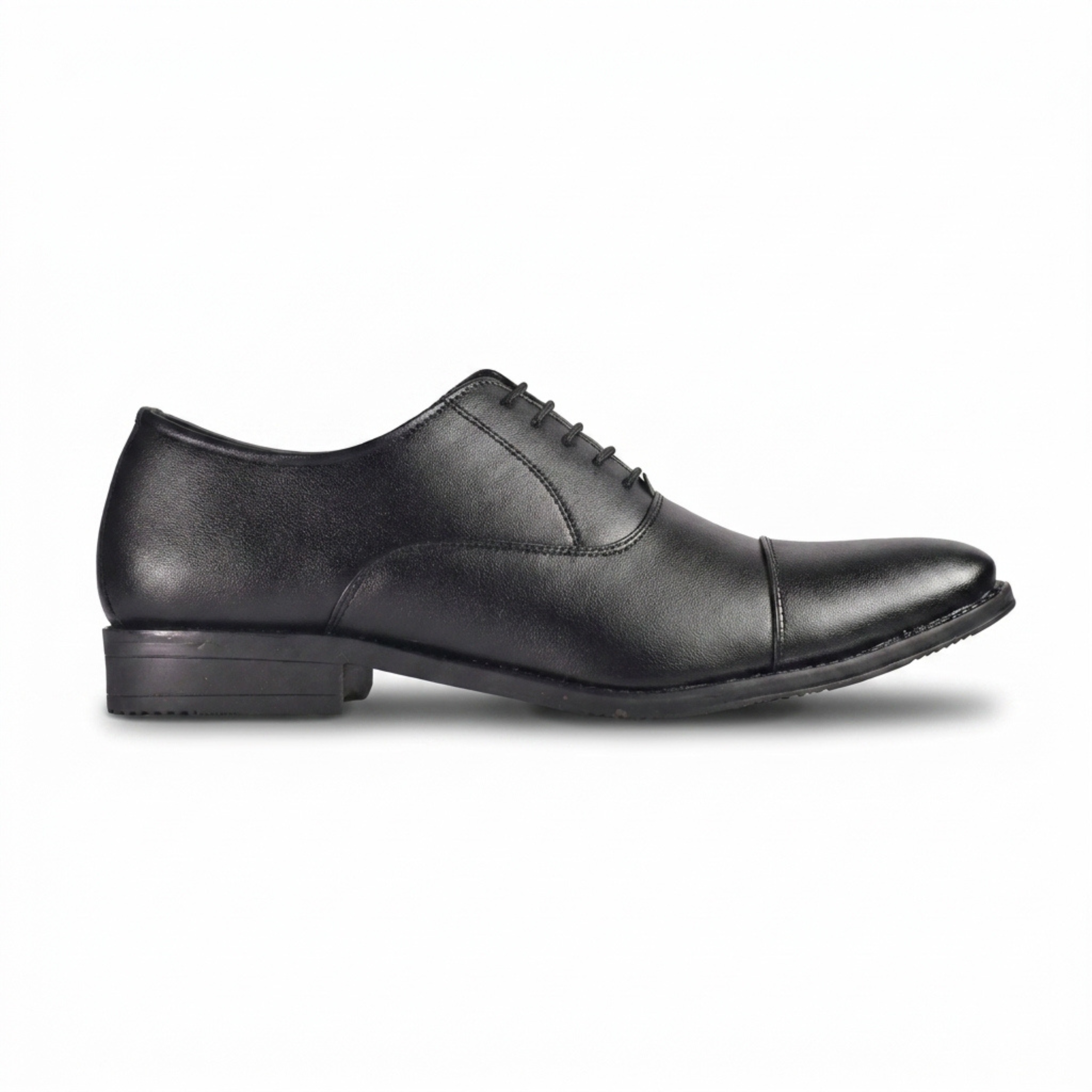 The Raisina  Black Oxford Formal Shoes