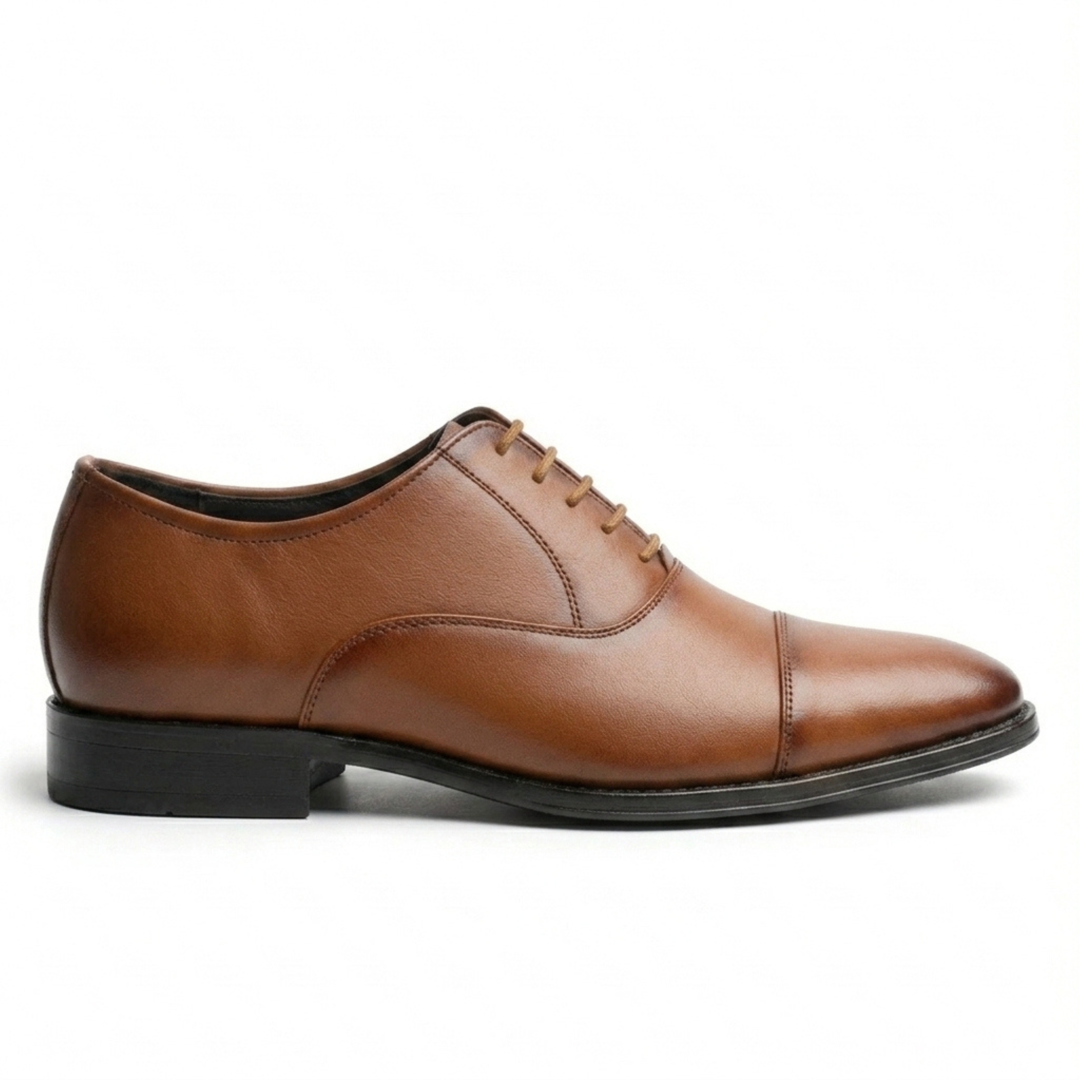 The Lodhi Tan Oxford Formal Shoes