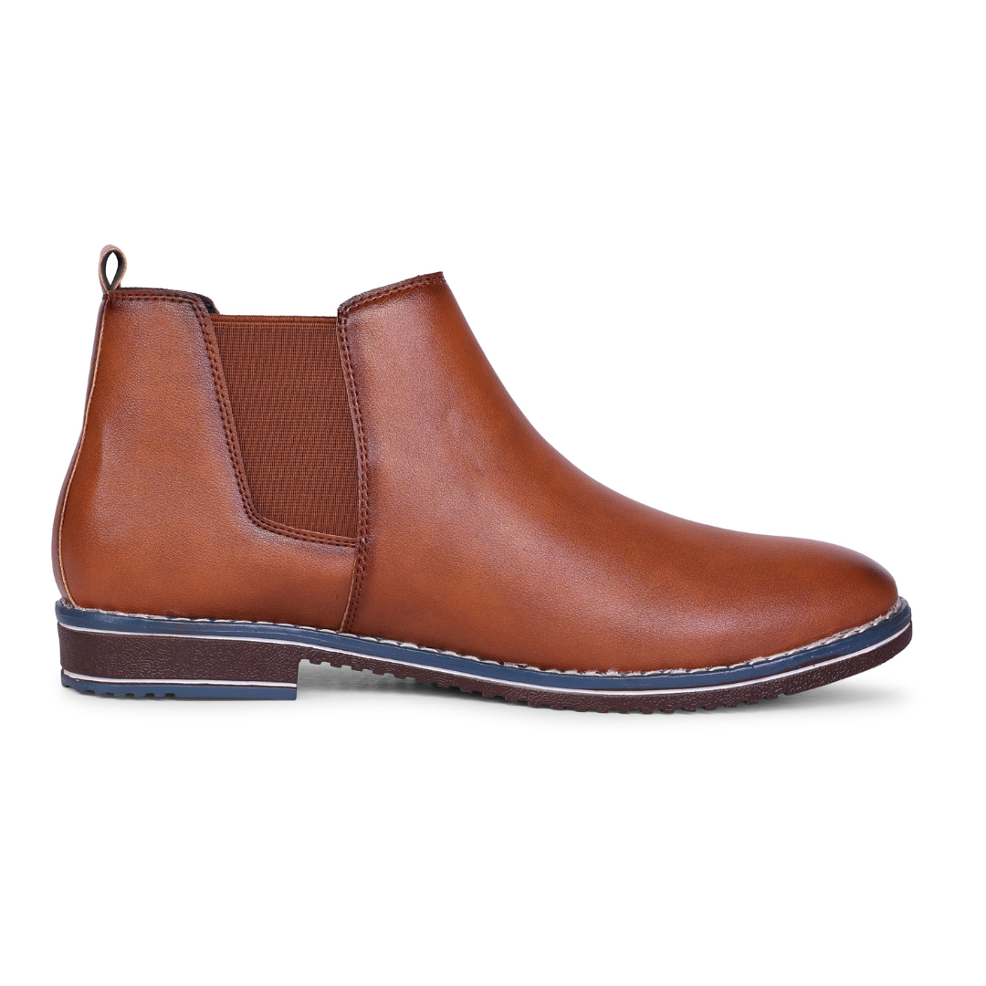 The Pali Chestnut Brown Vegan Chelsea Boots