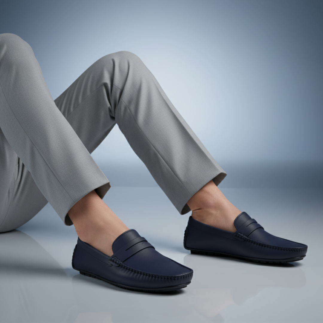 Brown Standard Fit Loafers