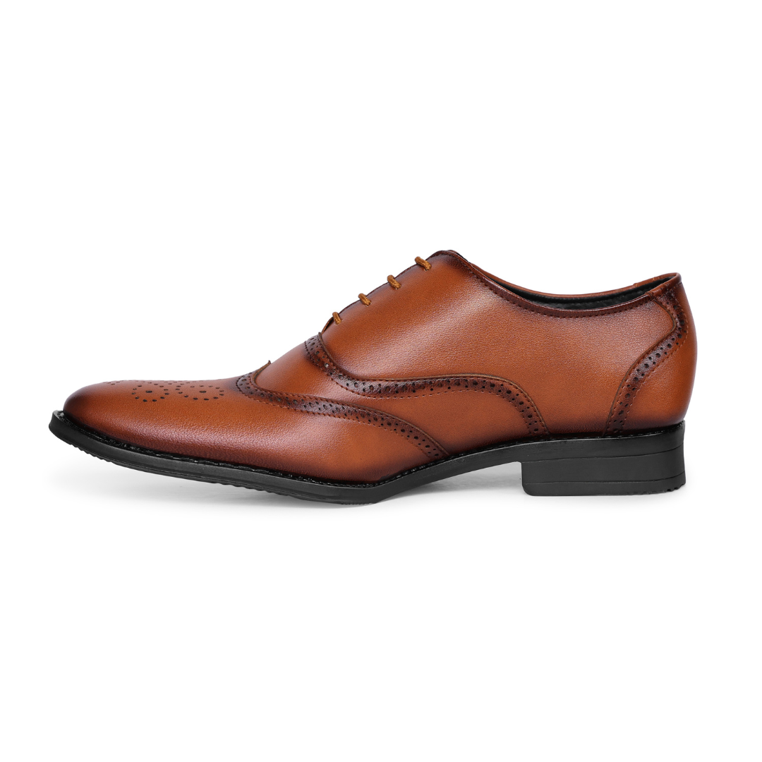 Brown Brogue Formal Shoes