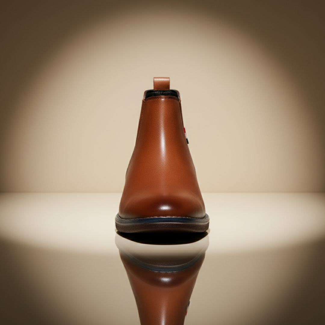Brown Standard Fit Chelsea Boots