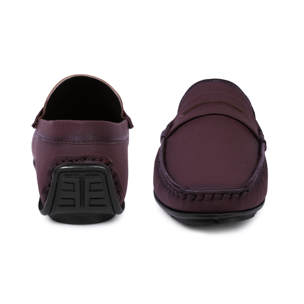 Soho Wine Penny Loafers