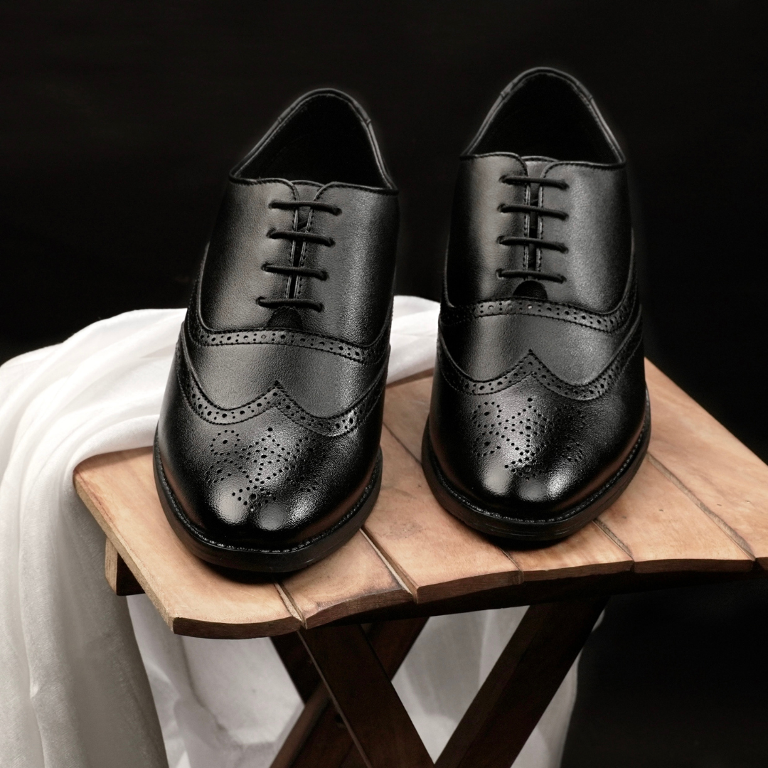 Brown Brogue Formal Shoes
