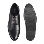 The Raisina  Black Oxford Formal Shoes