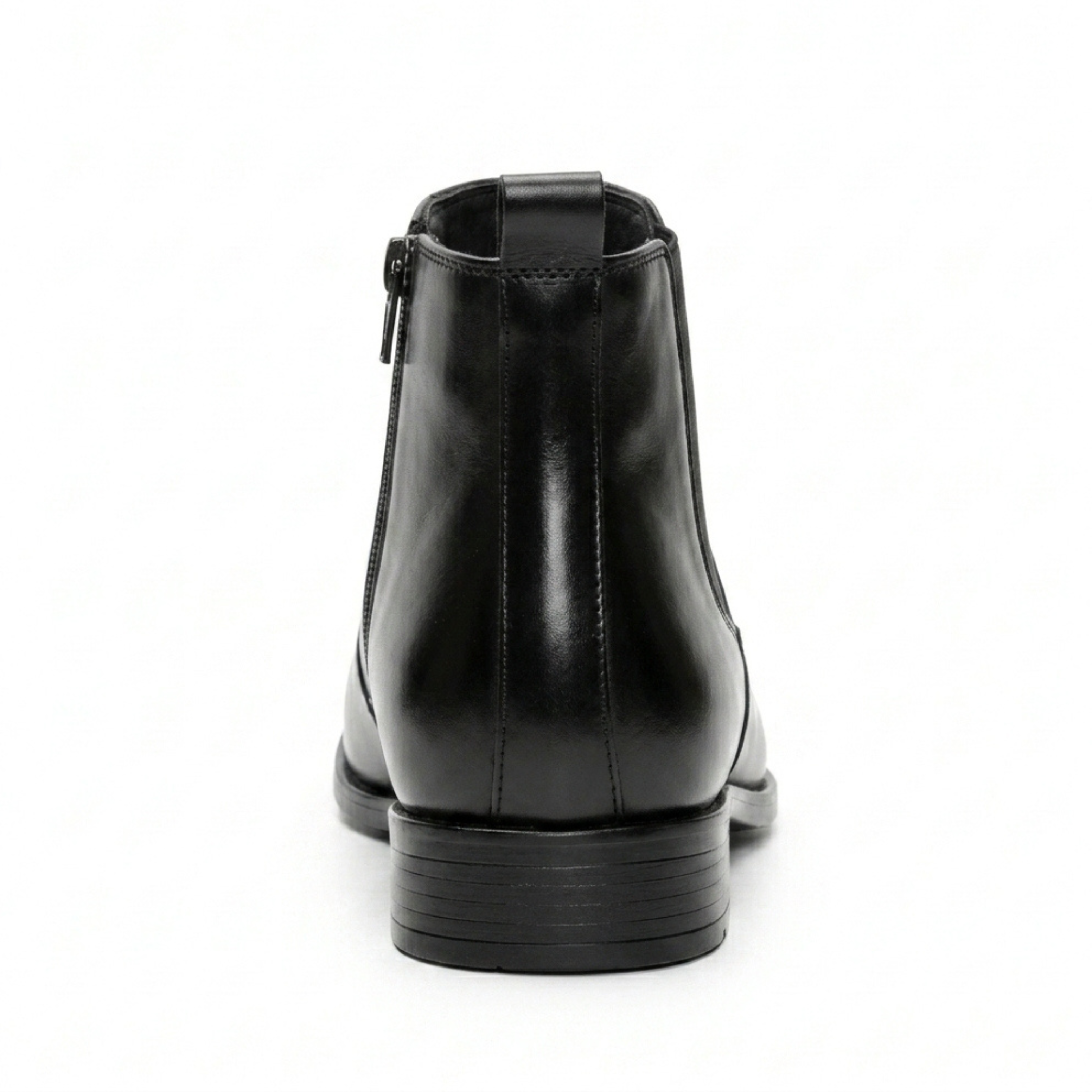 The Colaba Black Square Chelsea Boots