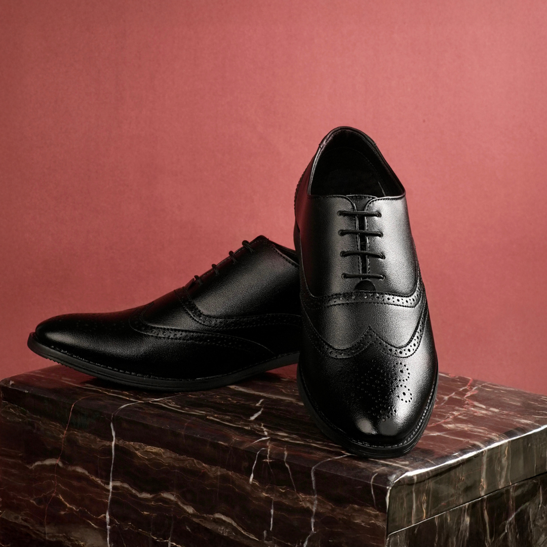 Brown Brogue Formal Shoes