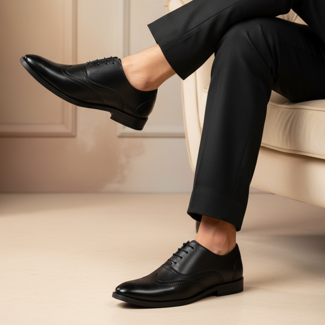 Brown Brogue Formal Shoes