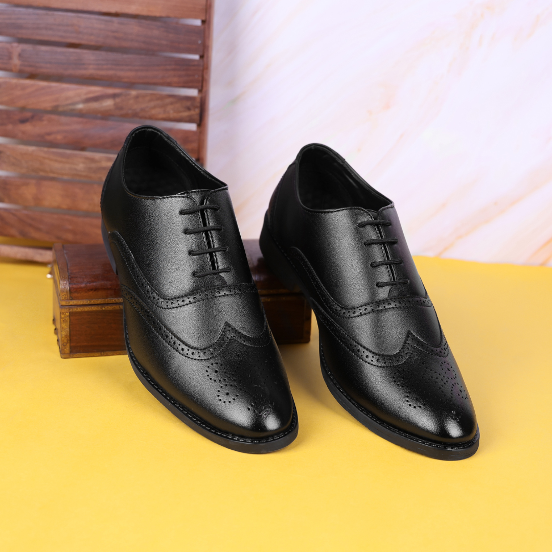 Brown Brogue Formal Shoes