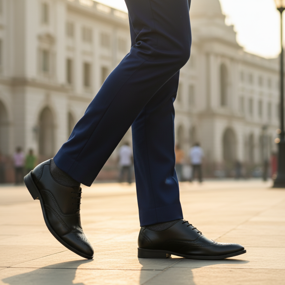 Brown Brogue Formal Shoes