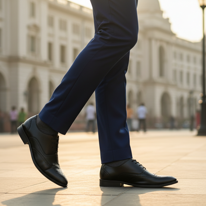 Brown Brogue Formal Shoes