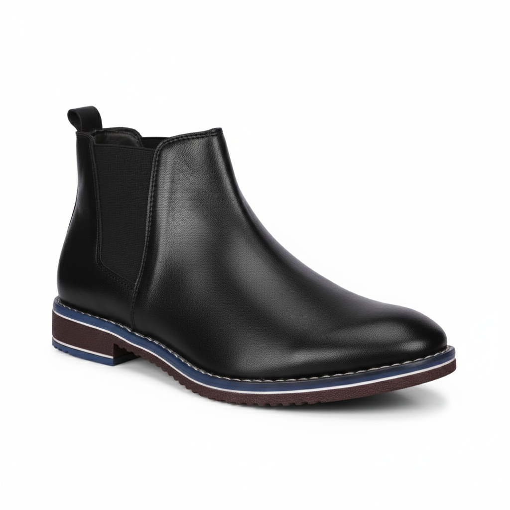 Black Standard Fit Chelsea Boots