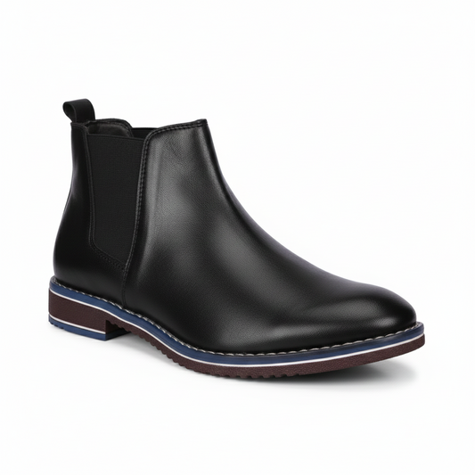 Black Standard Fit Chelsea Boots